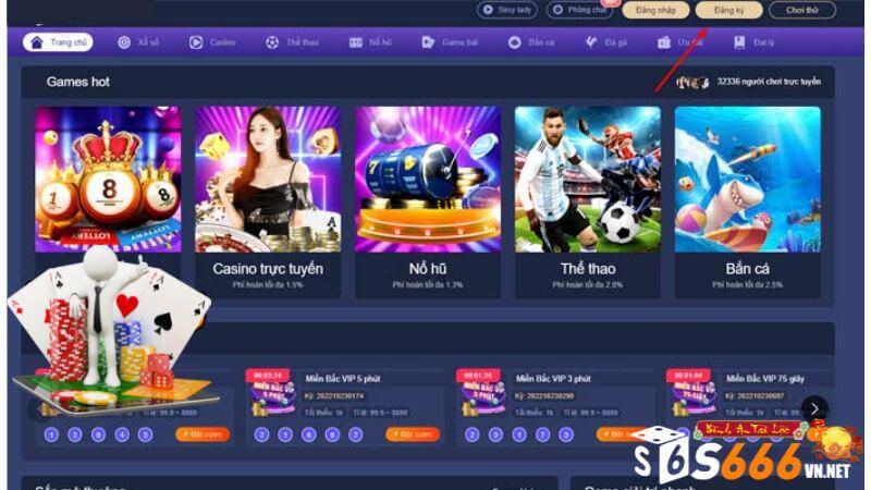 Đăng Ký S666 casino – Cách đăng ký nhanh tài khoản