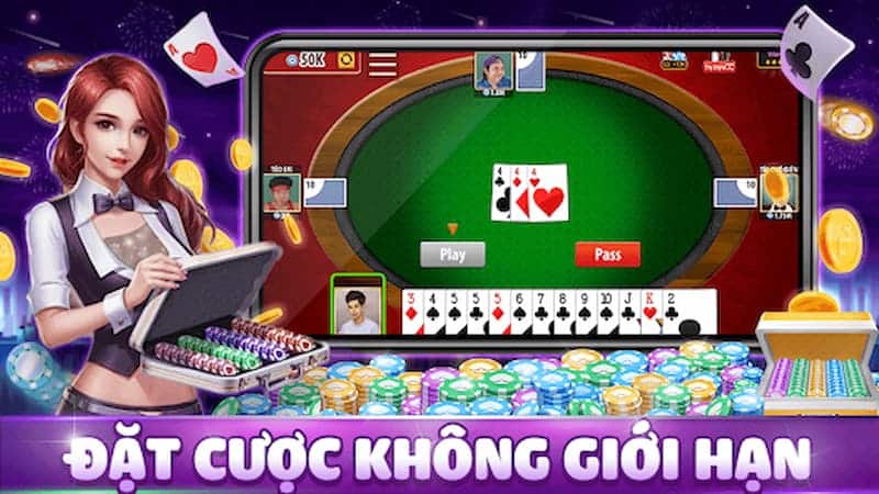 Sảnh game bài tại S66 rất đa dạng và thu hút