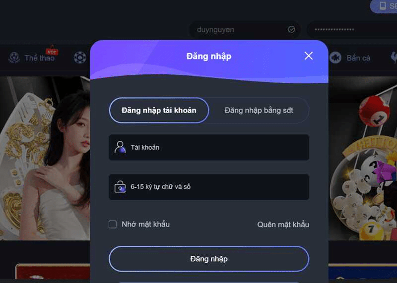Lưu ý khi đăng nhập vào nhà cái S6666