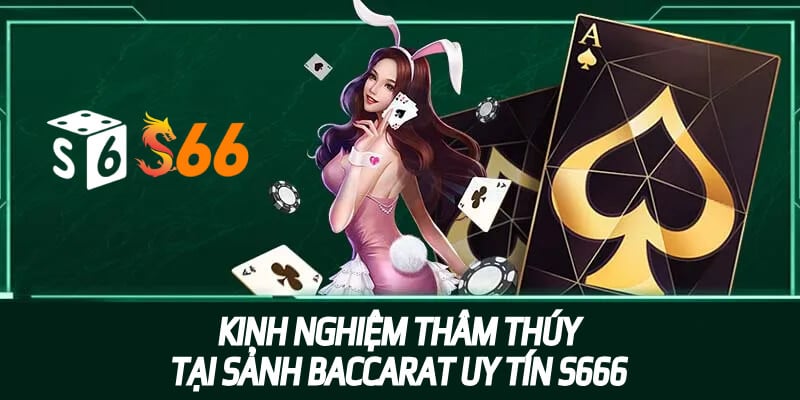 Kinh nghiệm thâm thúy tại sảnh Baccarat uy tín S6666